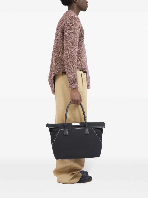 Maison Margiela 5AC ハンドバッグ L | ブラック | FARFETCH JP