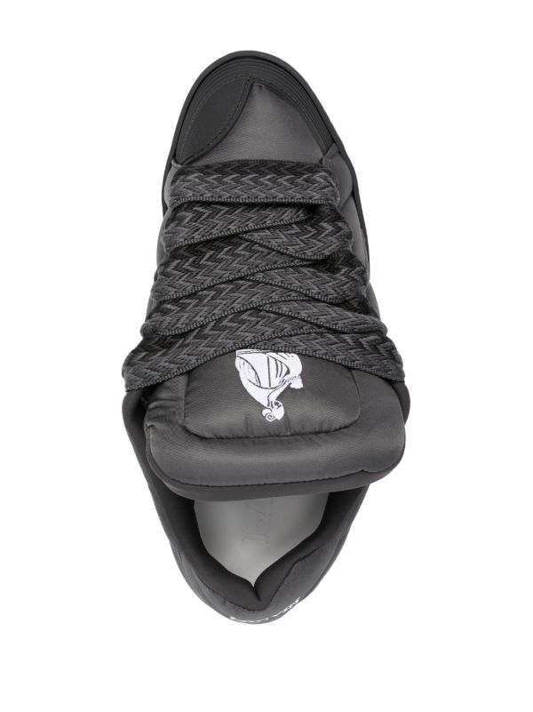 Lanvin Curb XL Nylon Sneakers | Black | FARFETCH