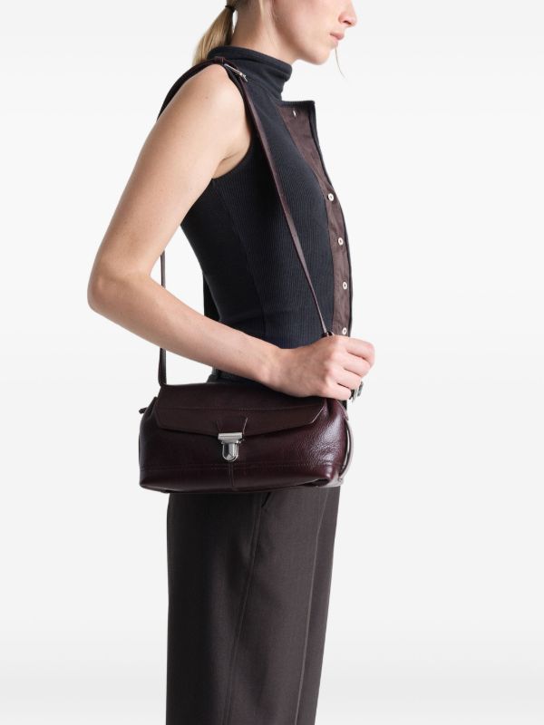 LEMAIRE Gear ショルダーバッグ S | ブラウン | FARFETCH JP