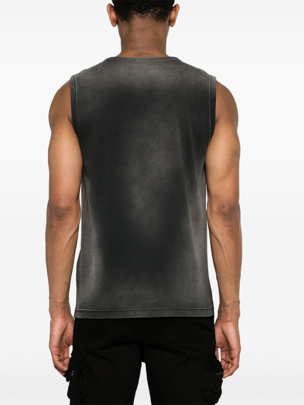 Diesel Oval Dプレート タンクトップ | グレー | FARFETCH JP