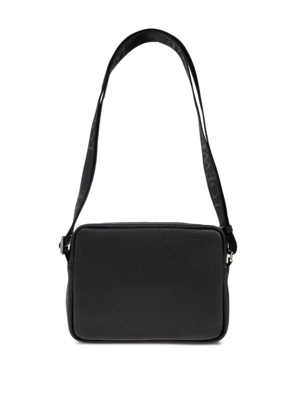 LOEWE Pebble レザーショルダーバッグ M | ブラック | FARFETCH JP