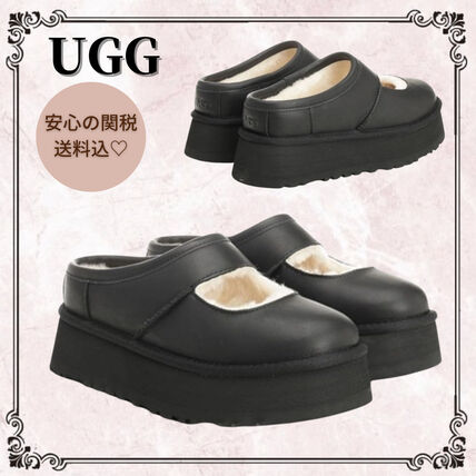 ブラック（黒）系 UGG Bea Mary Jane(アグ ビア メリー ジェーン