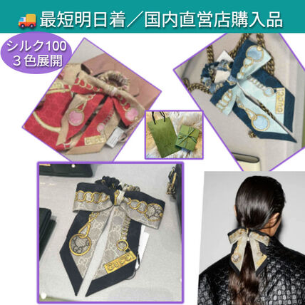 シュシュ GUCCI(グッチ) アクセサリー(レディース) - ブランド通販のBUYMA