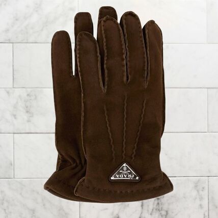 レザー（本革） PRADA(プラダ) 手袋(メンズ) - ブランド通販のBUYMA