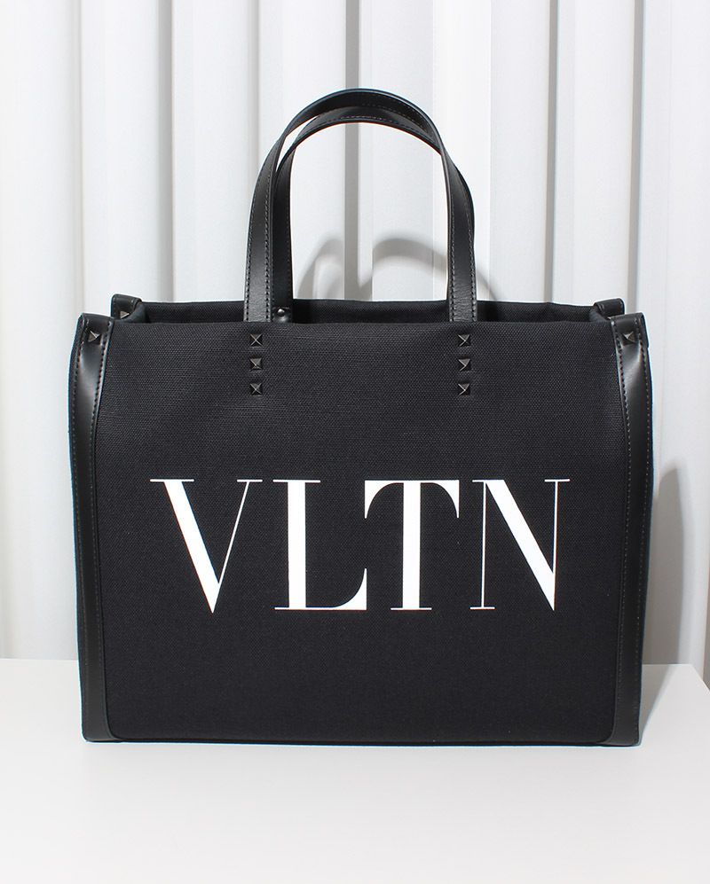 関税送料込- VALENTINO VLTN トートバッグ エコラボ ミディアム