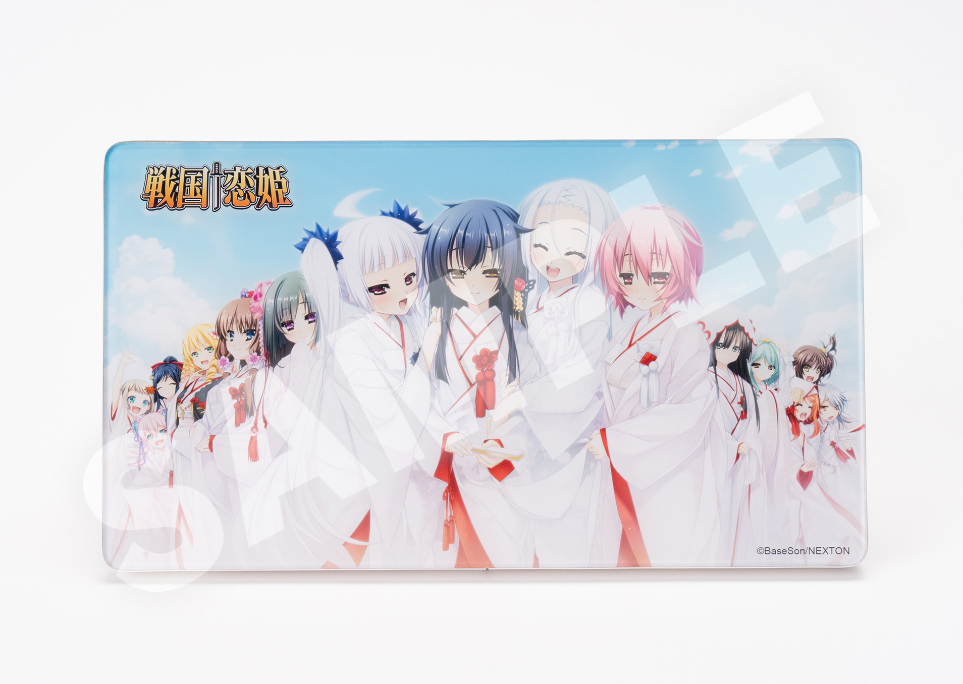 戦国†恋姫 アクリルフォトパネル 白無垢集合（寿水＆龍巳＆鳳蝶＆喜重