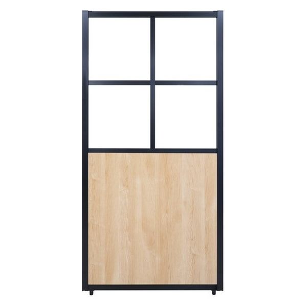 トーカイスクリーン ブラックフレームパーティション アクリル×全面