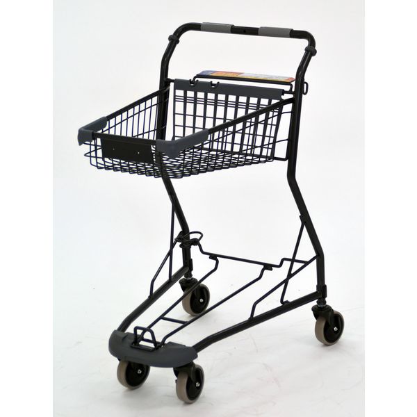 スーパーメイト カゴ2個載せショッピングカート VC-705ML 1セット(10台