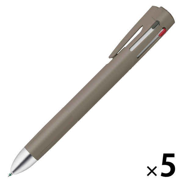 ゼブラ ブレン4+S 0.5mm 4色+シャープ 限定 ねこの毛色 こげ茶 B4SAS88