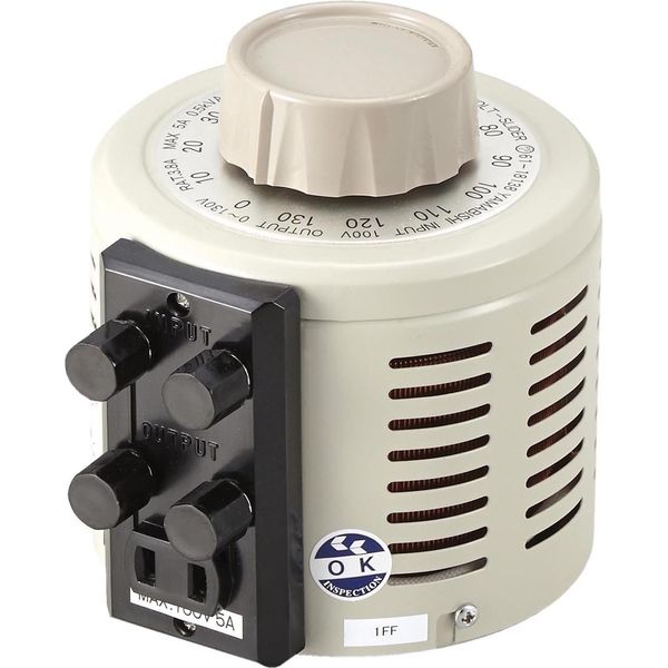 ケニス 単巻可変変圧器ボルトスライダー V-130-5 31200781（直送品