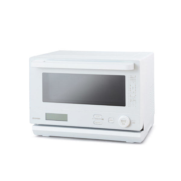 アイリスオーヤマ スチームオーブンレンジ 18L MO-F1808-CW 1台 - アスクル