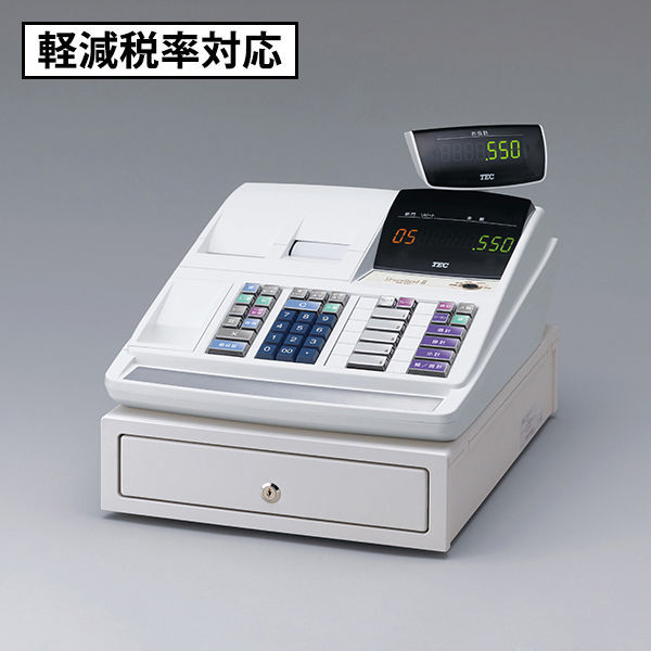 軽減税率対応】東芝テック 電子レジスター MA-550-5-R 1台 - アスクル