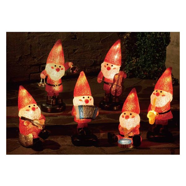 ストア・エキスプレス LEDモチーフ サンタの森 サックス【屋外使用可