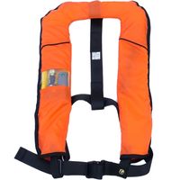 日本船具 膨脹式救命胴衣(自動膨脹機能付き)オレンジ NSー5000