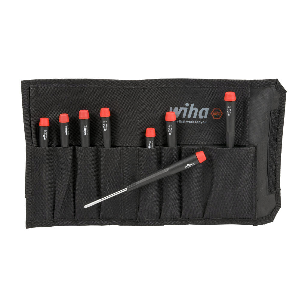 Wiha Screwdriver Set: 8 pieces (PN# WT26199) | AutomationDirect