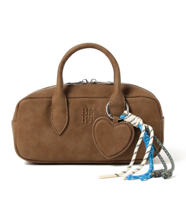 BEAMS HEART（ビームス ハート）チャーム付き ボストン バッグ（バッグ