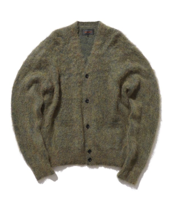 BEAMS PLUS（ビームス プラス）Cardigan Stretch Mohair（トップス