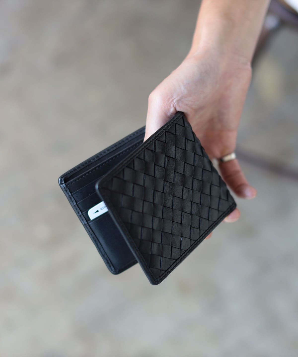 B:MING by BEAMS（ビーミング by ビームス）SEEKER / レザー メッシュ