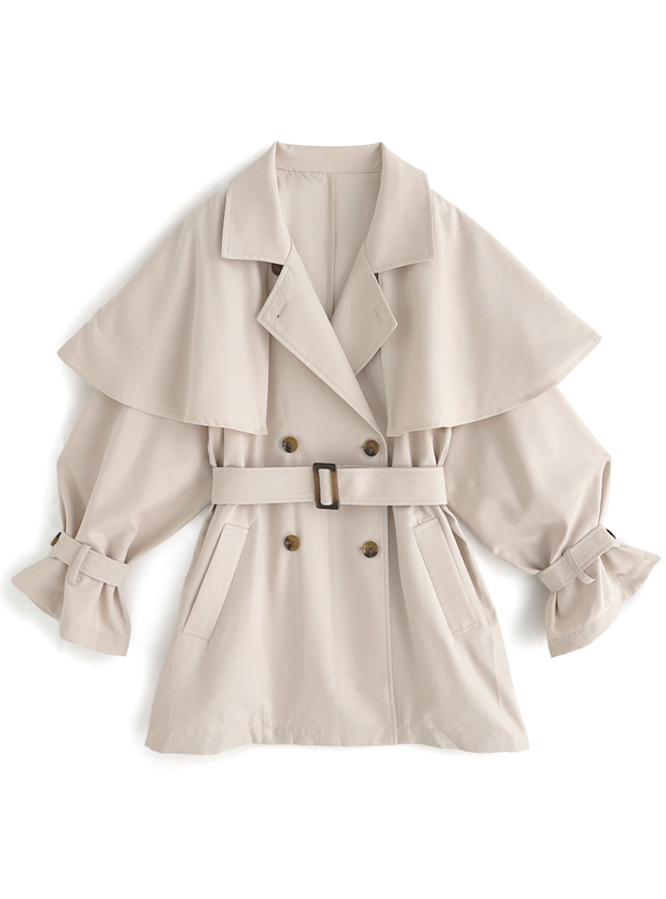 マルチWayケープカラーベルト付きトレンチコート[on155] | レディース