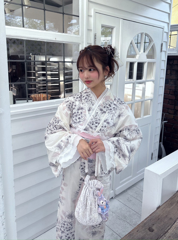 紫陽花浴衣セット[tu1008] | レディースファッション通販のグレイル