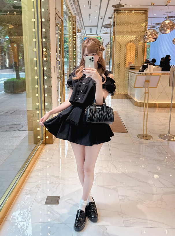 セーラーブラウス×ティアードスカートセットアップ[za002a