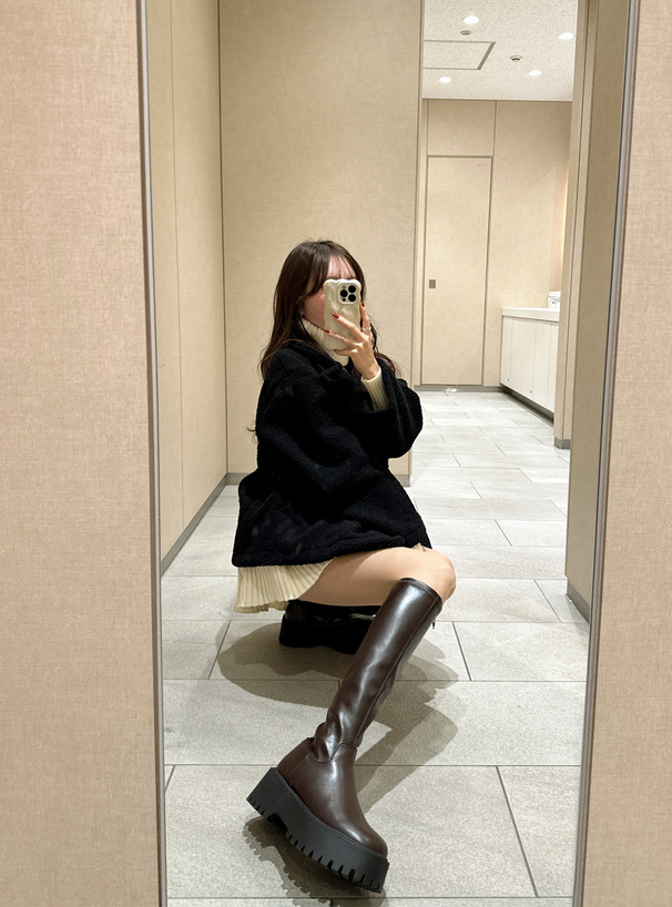 ストレッチ厚底ロングブーツ[zr1283] | レディースファッション通販の