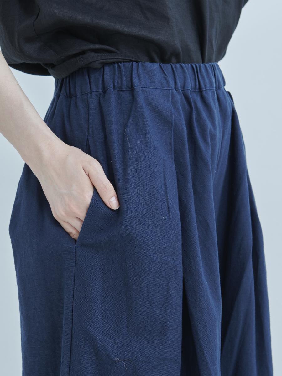 ガウチョパンツ 綿麻オックス | パンツクロップド | 【公式】D*g*y