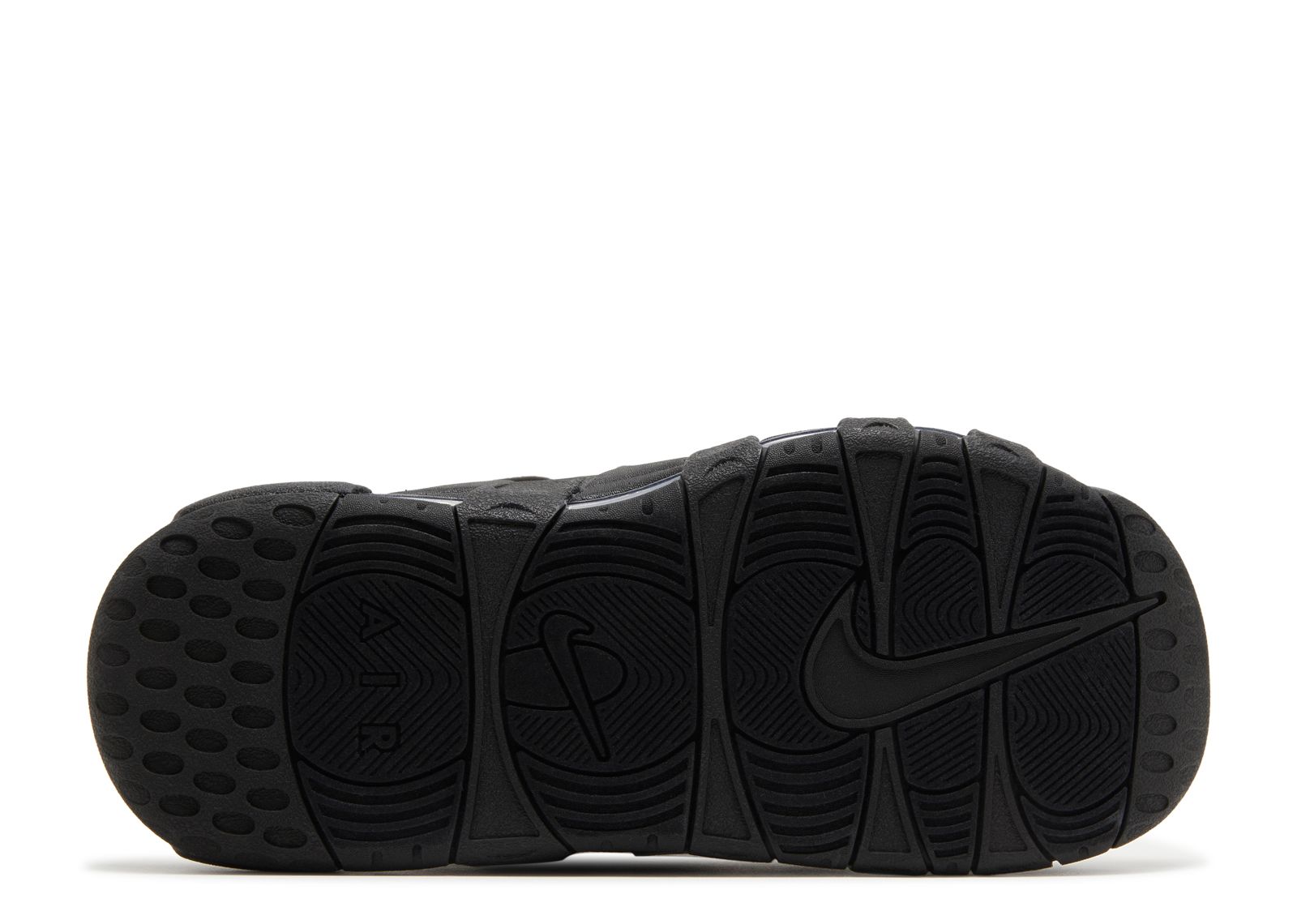 Air More Uptempo Slide 'Black Black Sole' - Nike - DV2137 001