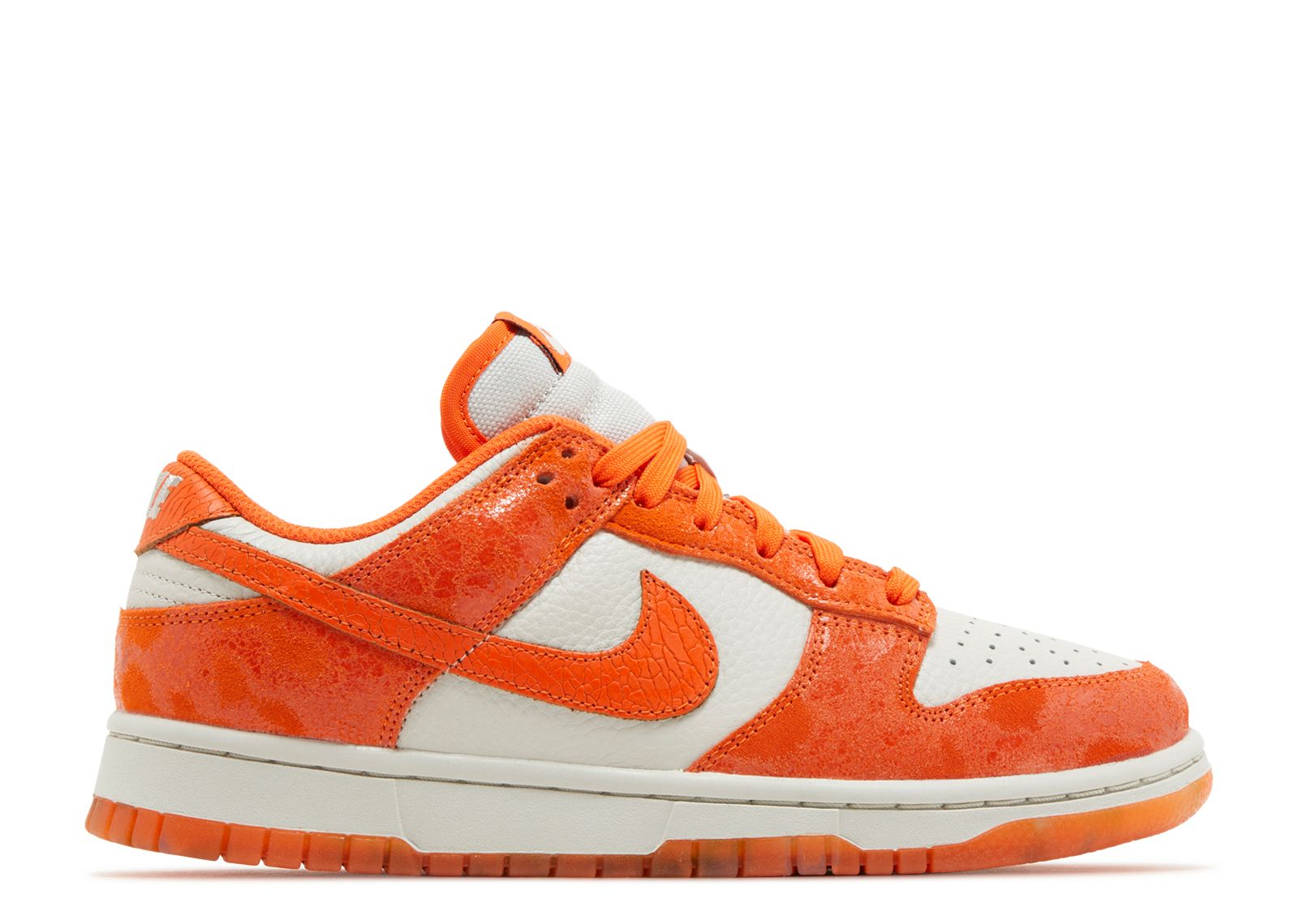 Wmns Dunk Low 'Cracked Orange' - Nike - FN7773 001 - light bone