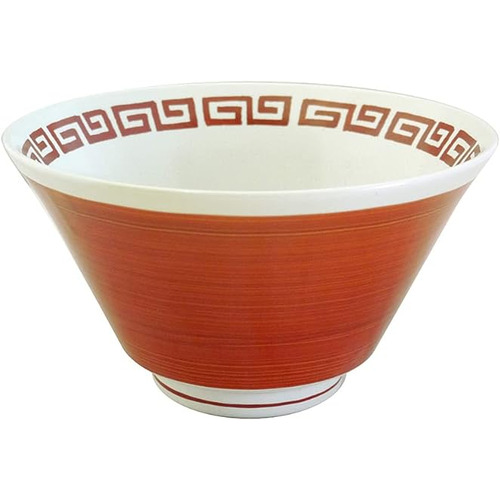 レトロ中華 ラーメン鉢 鳴門巻き 赤｜【ハンズネットストア】