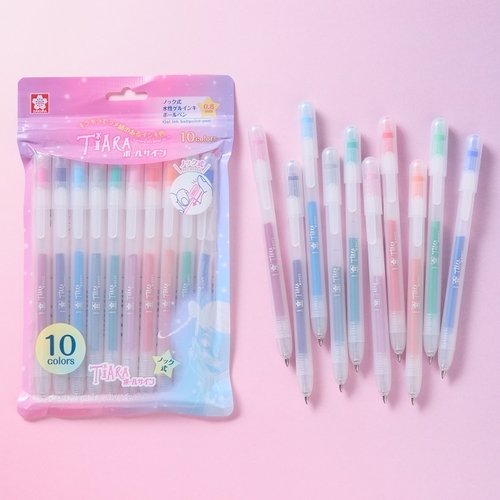 サクラクレパス（SAKURA） ボールサイン ティアラノック 10色セット
