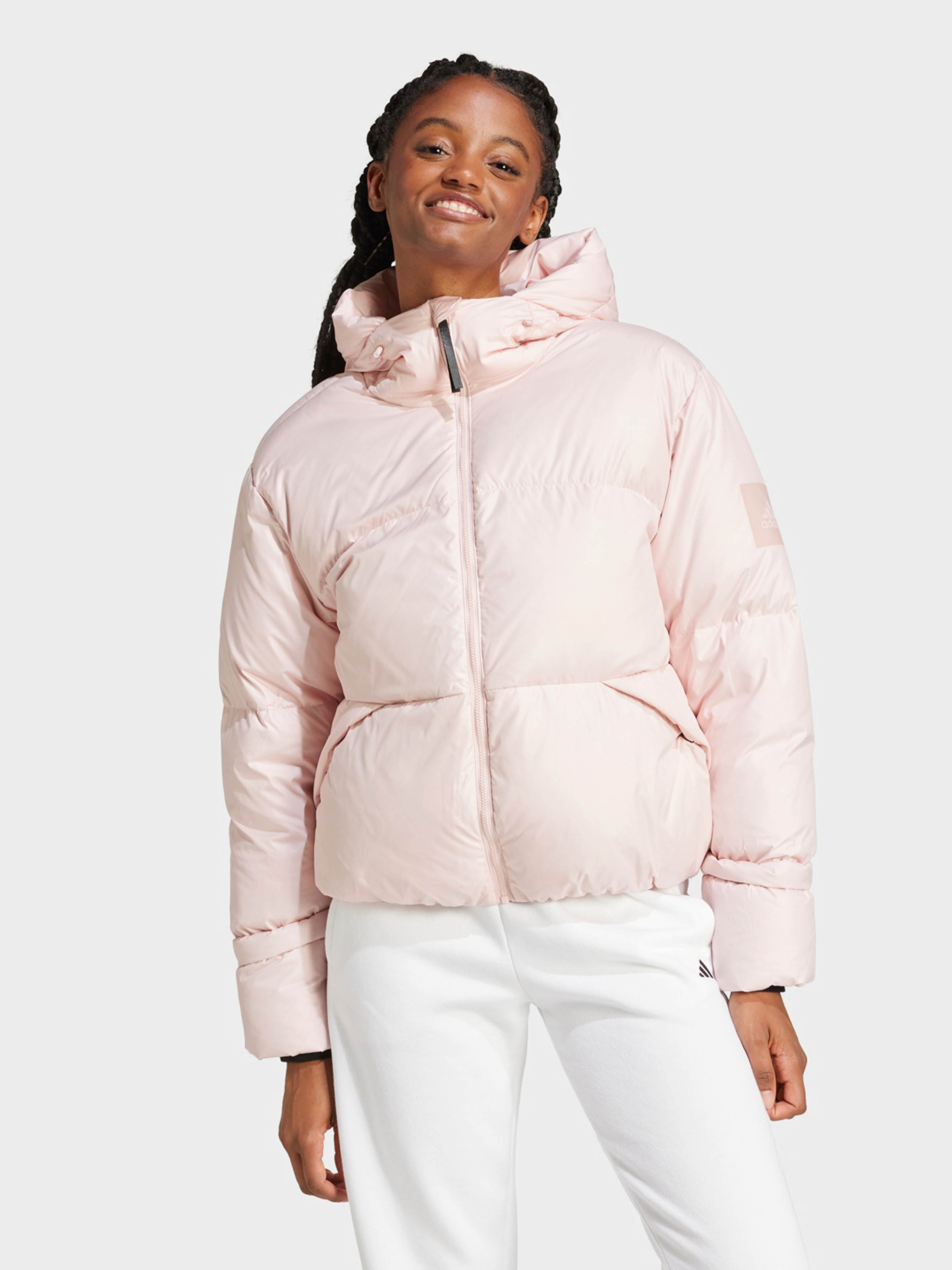 Зимняя куртка Adidas BIG BAFFLE SPORTSWEAR модель IX8859 для