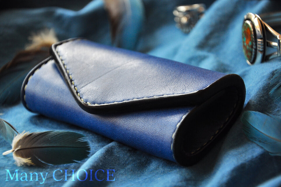 イタリアンドライバケッタ・キーケース(ラピスブルー) | iichi 日々の