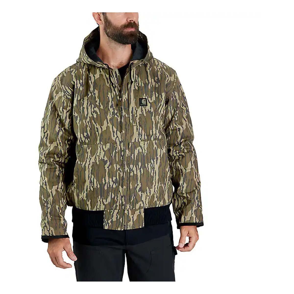 Men's Carhartt Rugged Flex Duck Loose Fit Insulated Camo Active