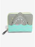 Loungefly Jaws Shark Glow-in-the-Dark Small Zip Wallet | BoxLunch