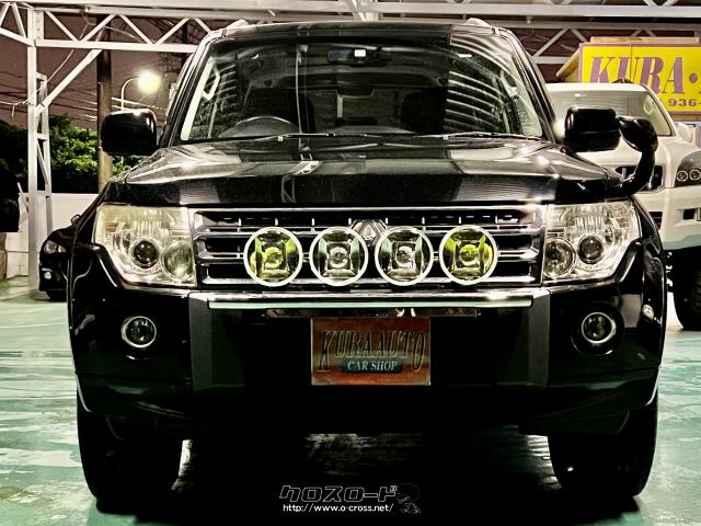 三菱 パジェロ GR・純正5速!・JAOSフォグランプバー・マッドガード