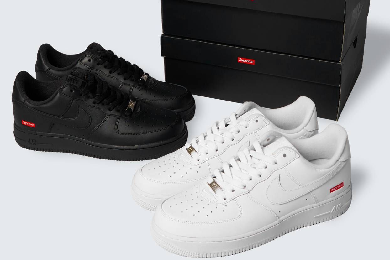 3/1発売｜Supreme × Nike Air Force 1 Low 2colors｜抽選/販売/定価