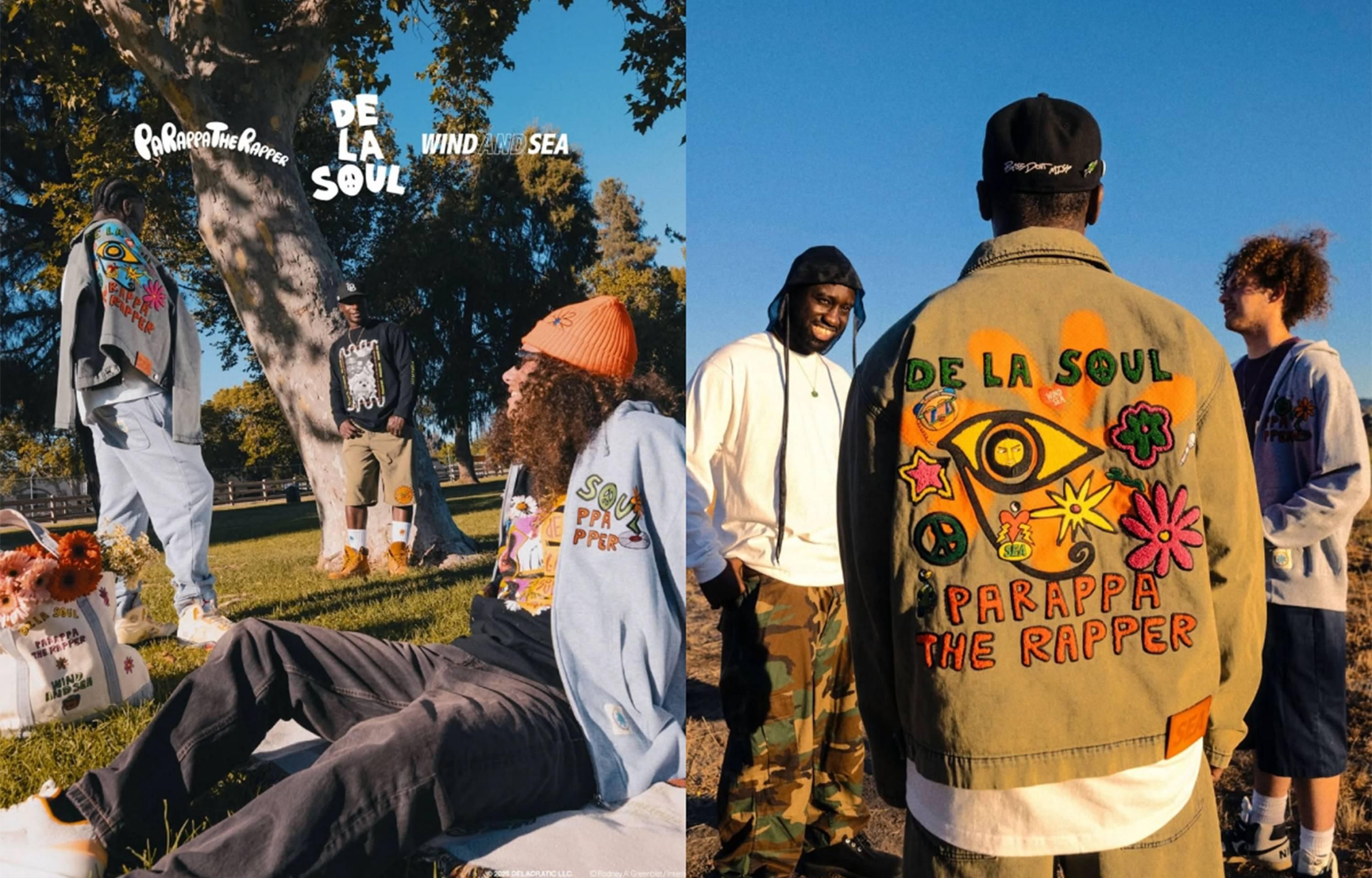 7/12発売｜De La Soul × PARAPPA THE RAPPER × WIND AND SEA