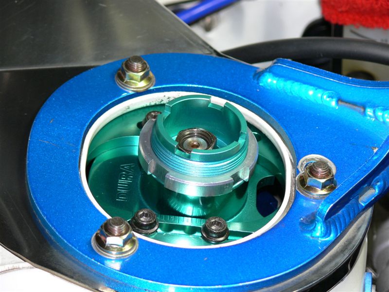 プロジェクトミュー製 車高調整式ピロアッパー のパーツレビュー