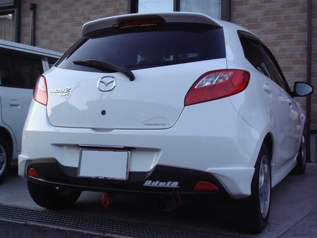 MAZDA純正 リアスパッツ のパーツレビュー | デミオ(Tatsuya@DE→DJ