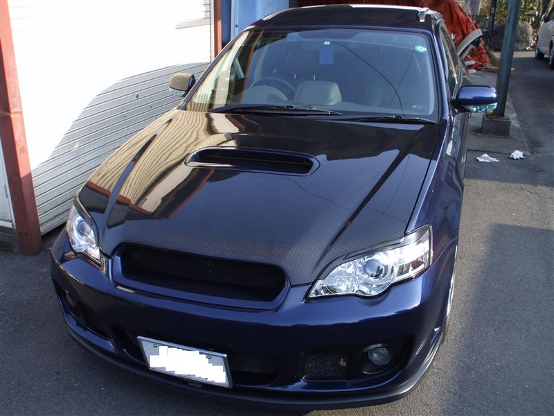 LIBERAL カーボンボンネット のパーツレビュー | レガシィツーリング