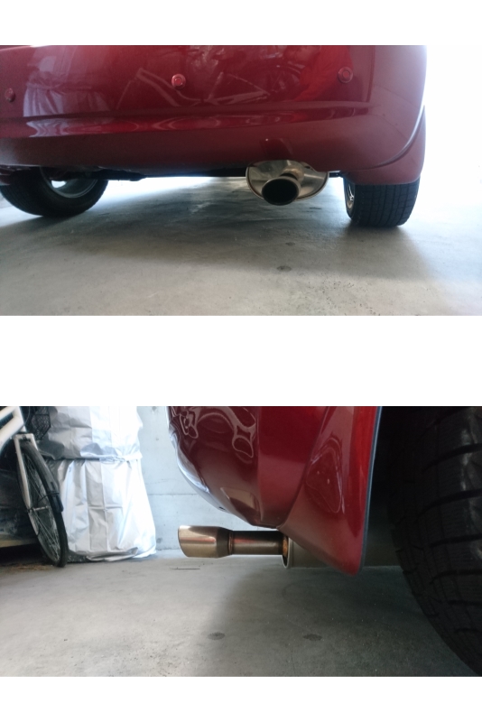 NISMO S 純正マフラー交換（日産 ノート・E12）by ともの - みんカラ