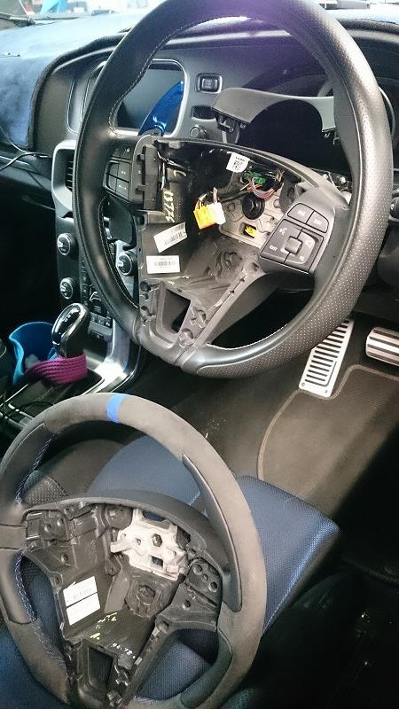 ステアリングを交換してみた。（ボルボ V40・MB/MD）by CAZES - みんカラ