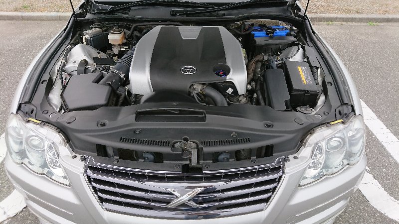 エンジンカバー交換（トヨタ マークX・120系）by トコイ - みんカラ