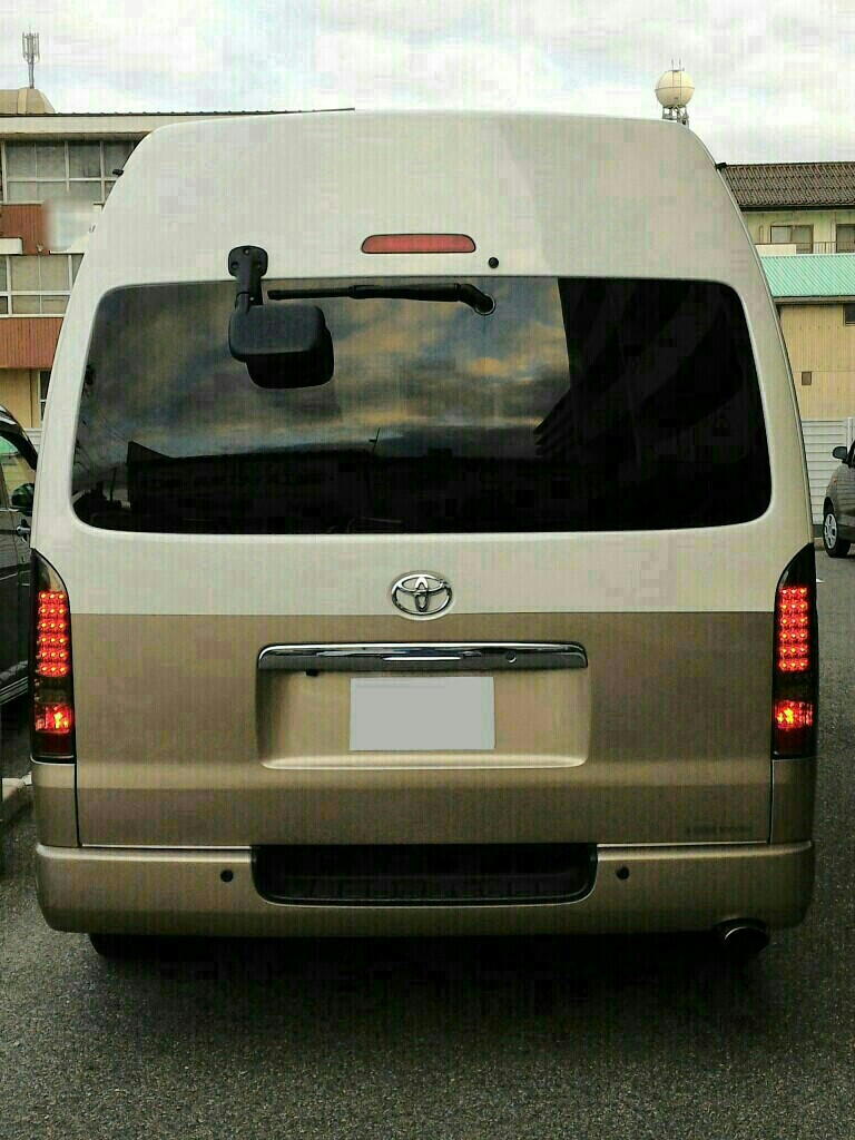 寒冷地仕様テールランプLED化（トヨタ ハイエースバン・H200系）by