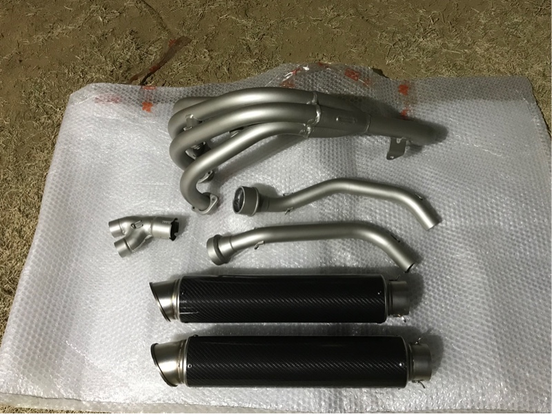 マフラー交換（ホンダ ホーネット250）by ひろげ@miki♪ - みんカラ