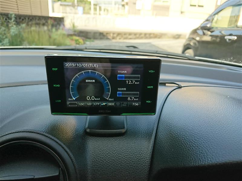 レーダー探知機COMTEC ZERO706V取付（スズキ スイフトスポーツ・ZC33S