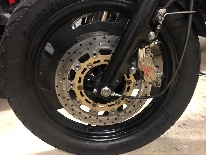 VMAXに純正ブレンボ取り付け（ヤマハ VMX12）by kaoringo777 - みんカラ