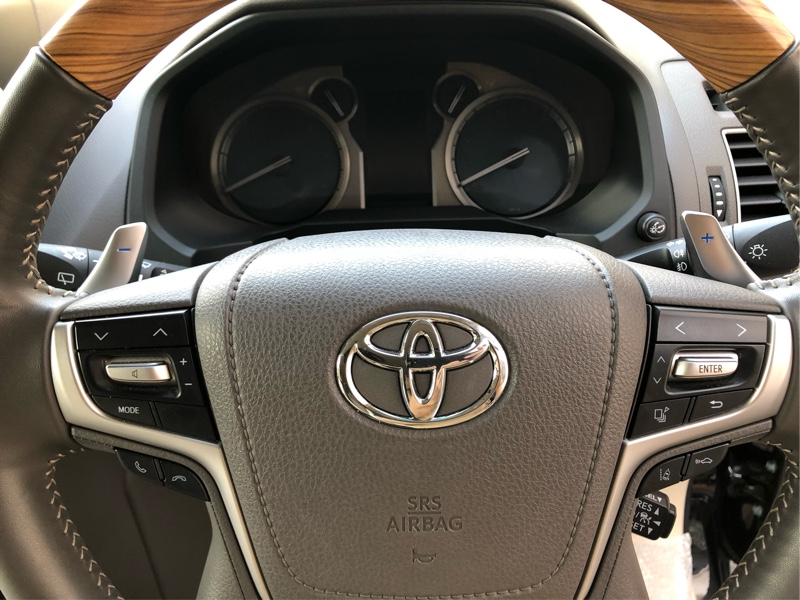 パドルシフト取付（トヨタ ランドクルーザープラド・150系）by Mura