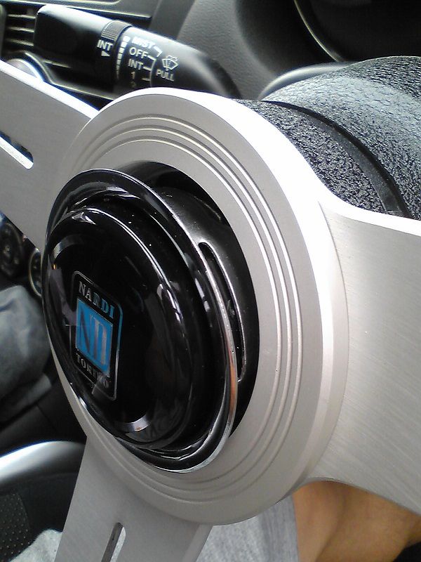 ナルディホーンボタンを嵌める（マツダ RX-8・SE3P）by hiro72 - みんカラ